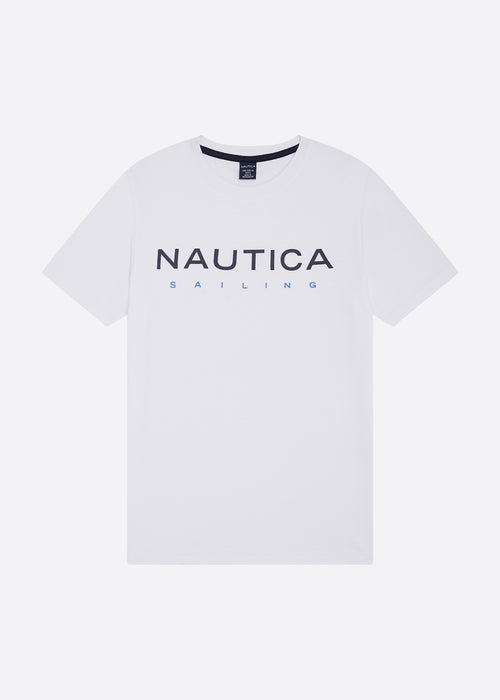 Nautica Jaxon T-Shirt - White - Front