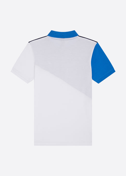 Nautica Bucky Polo Shirt - Blue - Back
