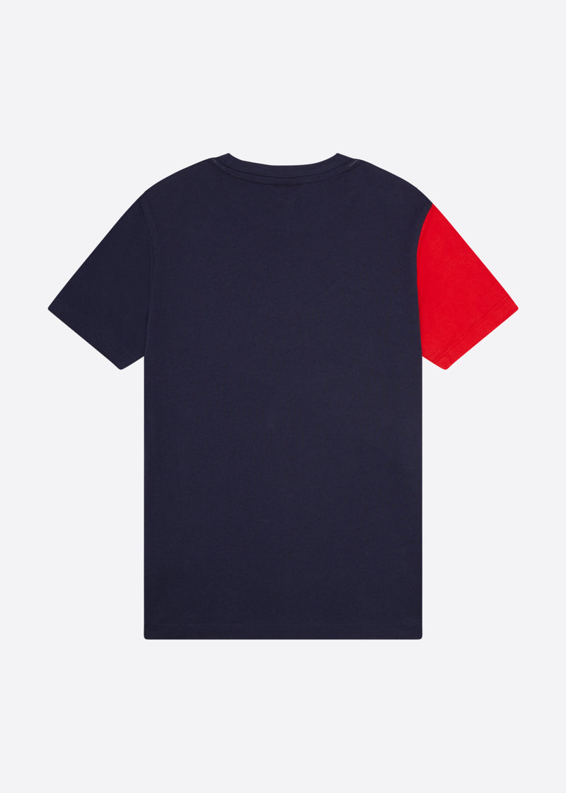 Nautica Falkner T-Shirt - True Red - Back