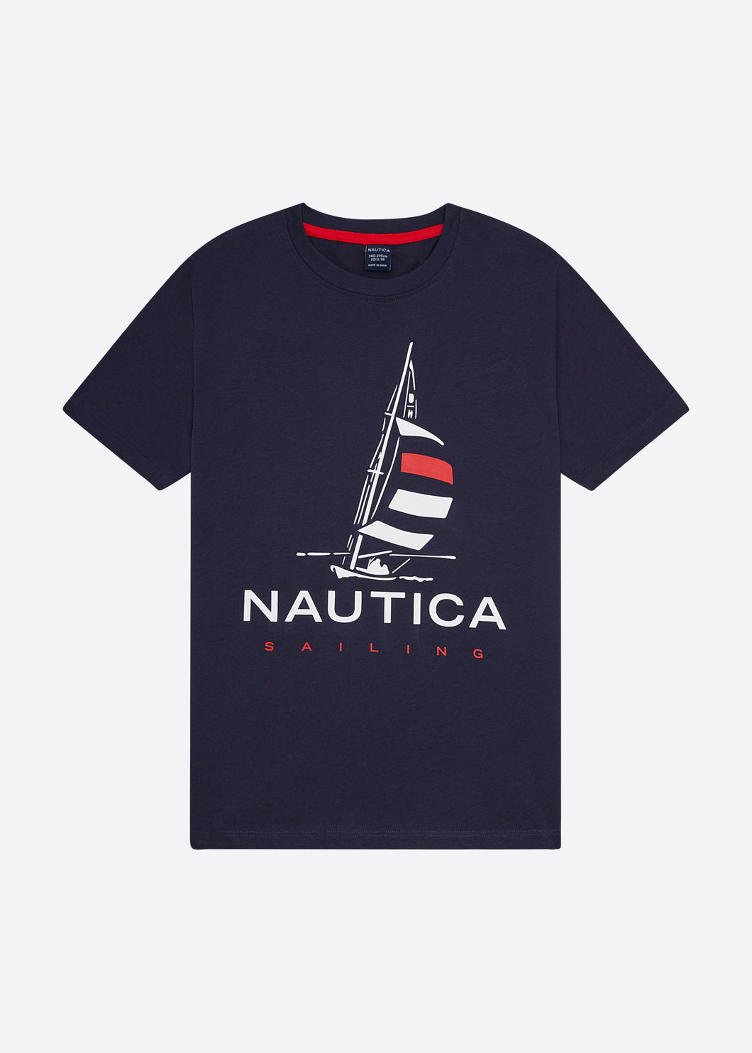 Nautica Ajay T-Shirt - Dark Navy - Front