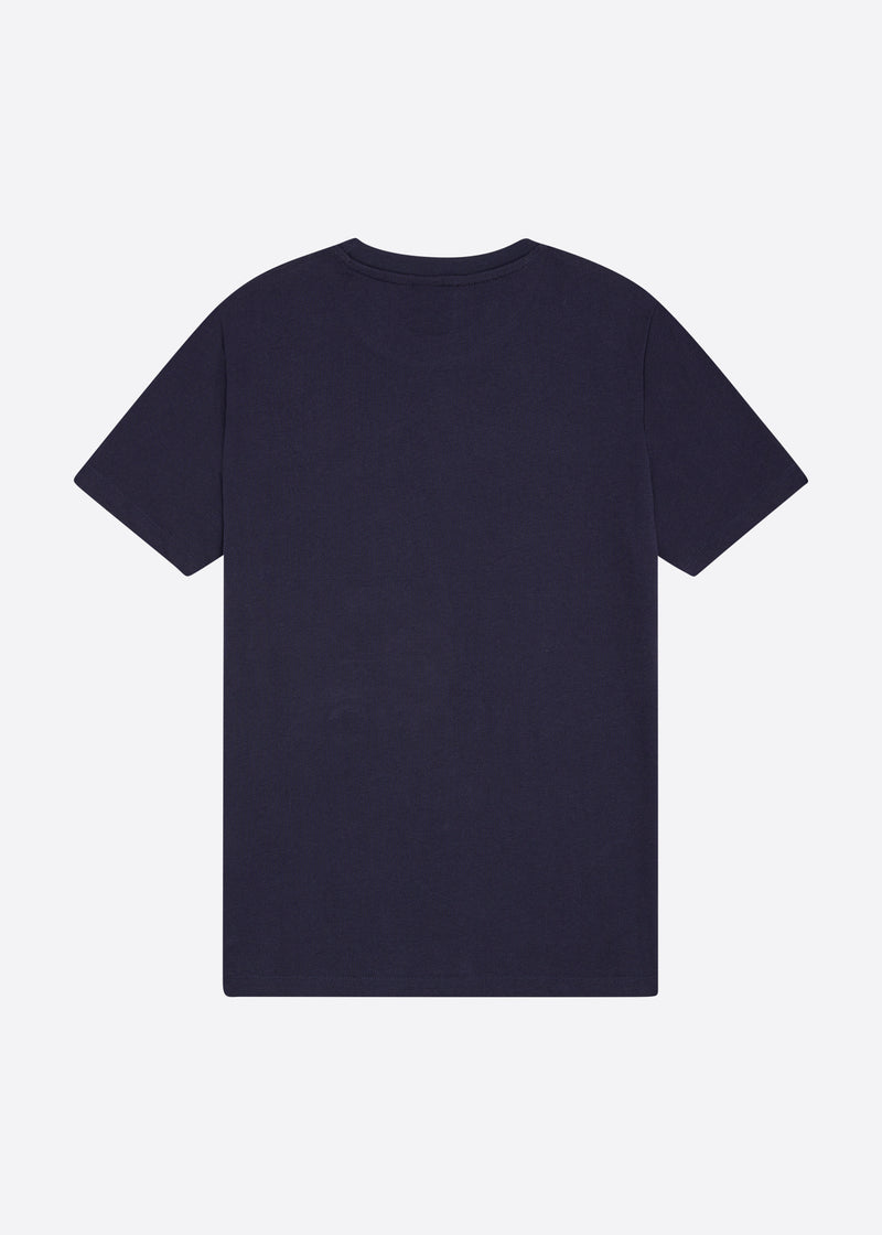 Nautica Ajay T-Shirt - Dark Navy - Back