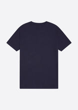 Load image into Gallery viewer, Nautica Ajay T-Shirt - Dark Navy - Back
