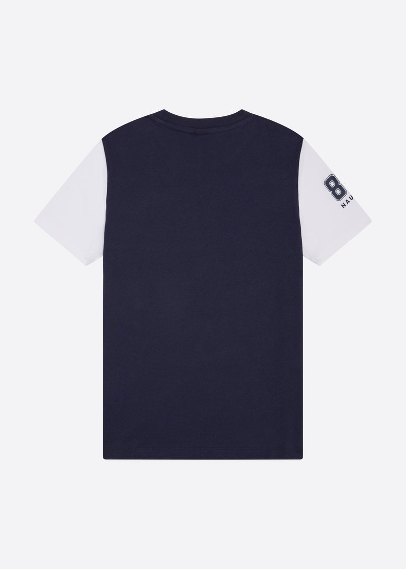 Nautica Campbell T-Shirt - Dark Navy - Back