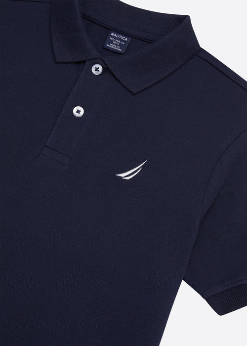 Nautica Max Polo Shirt - Dark Navy - Detail