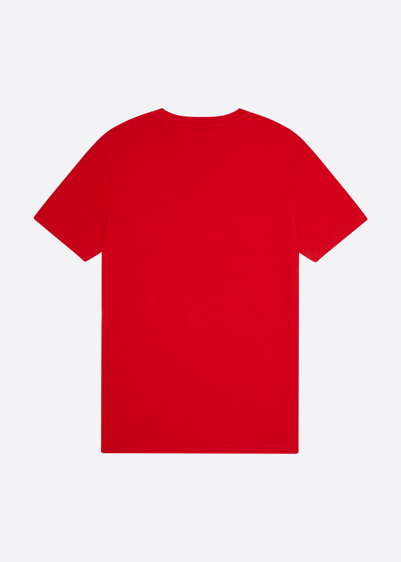 Nautica Kairo T-Shirt - True Red - Back