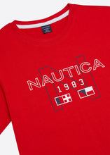 Load image into Gallery viewer, Nautica Kairo T-Shirt - True Red - Detail