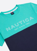 Load image into Gallery viewer, Nautica Kylo T-Shirt - Mint - Detail
