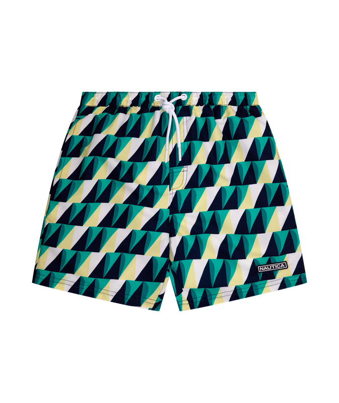 Nautica Dorian Swim Short - Mint - Front