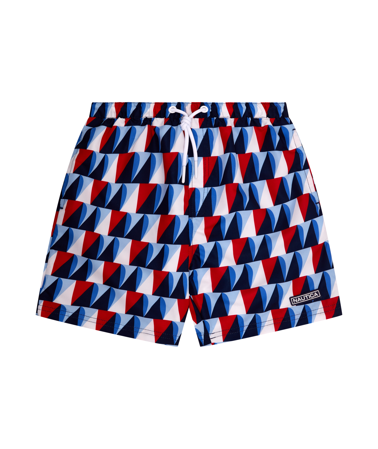 Nautica Dorian Swim Short - True Red - Front