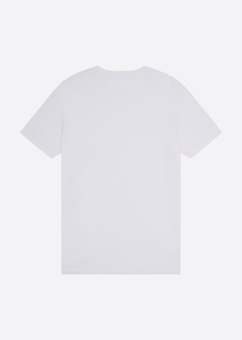 Nautica Brock T-Shirt - White - Back