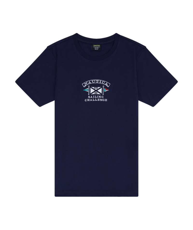 Nautica Carlton T-Shirt - Dark Navy - Front