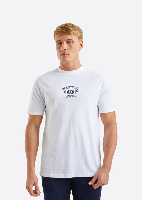 Nautica Charlton T-Shirt - White - Front