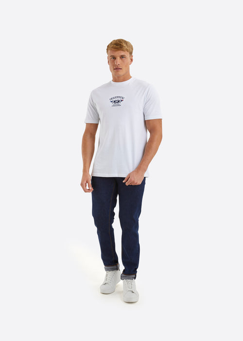 Nautica Charlton T-Shirt - White - Full Body