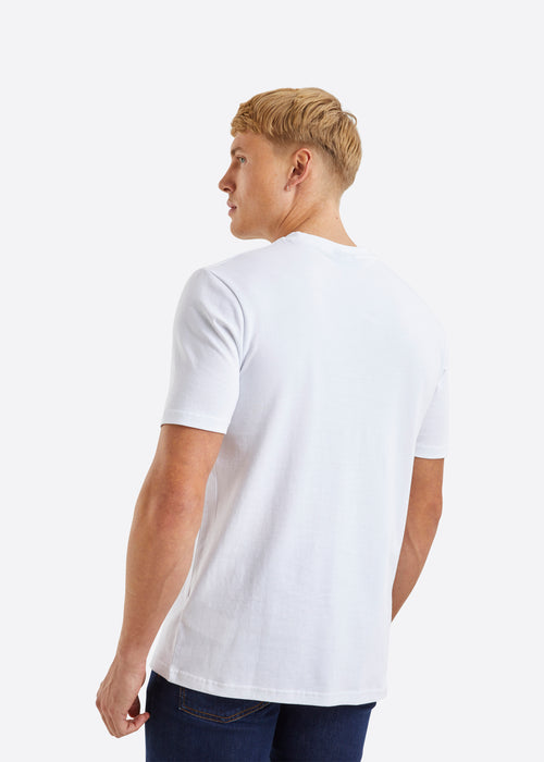 Nautica Charlton T-Shirt - White - Back