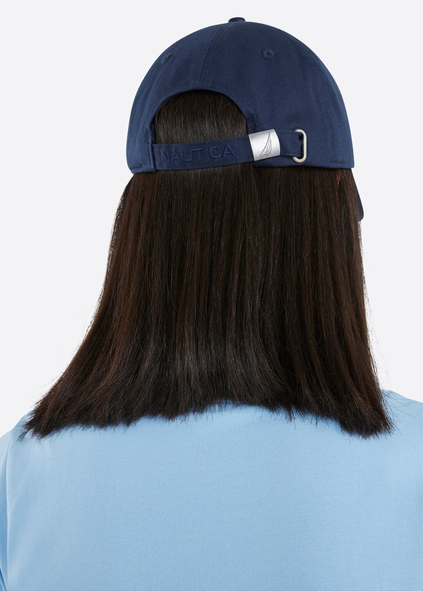 Nautica Ruck Strapback Cap - Dark Navy - Back