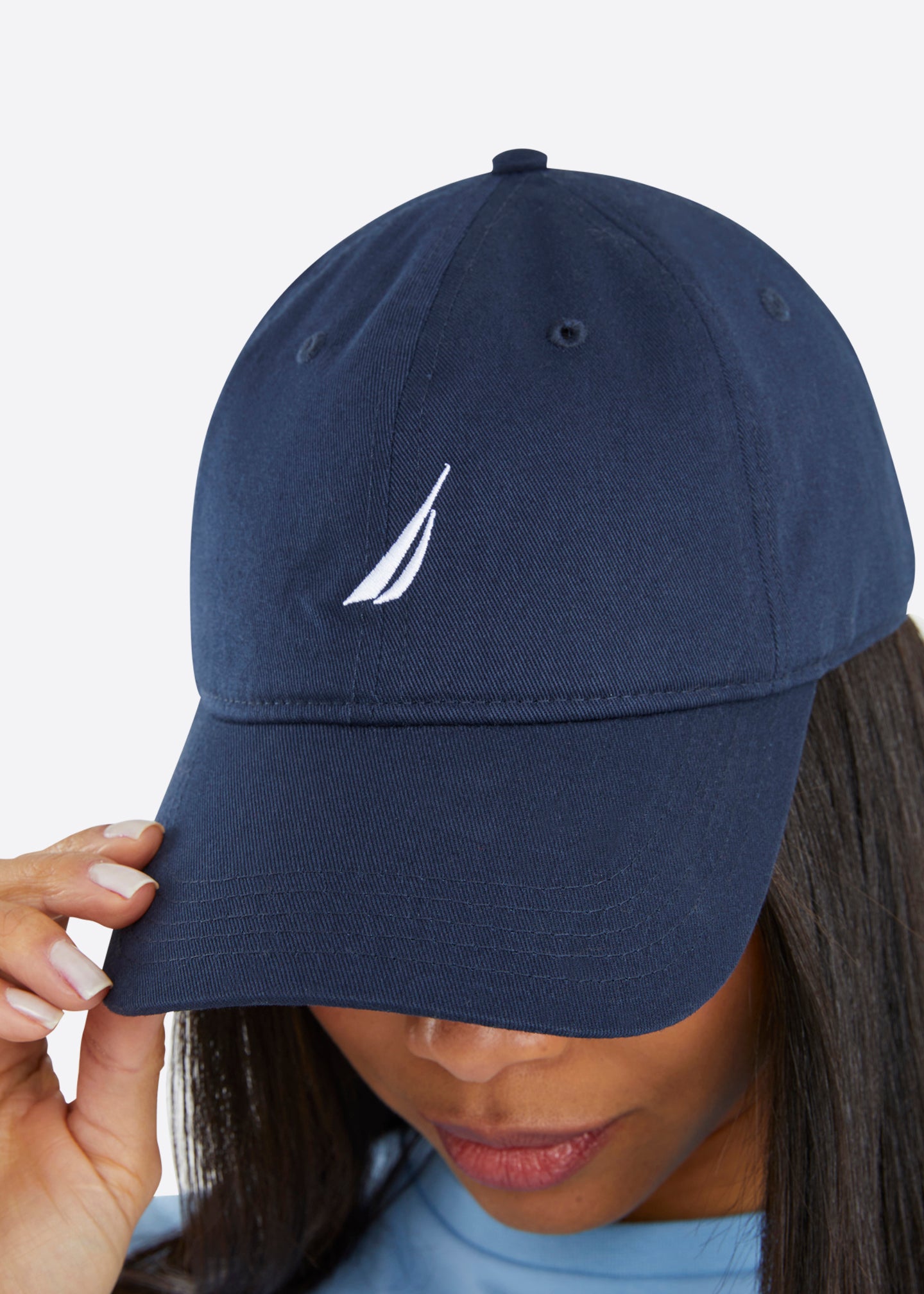 Nautica Ruck Strapback Cap - Dark Navy - Detail