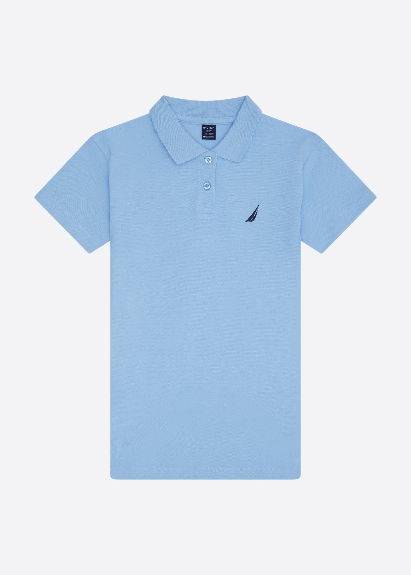 Millie Polo Shirt - Pale Blue