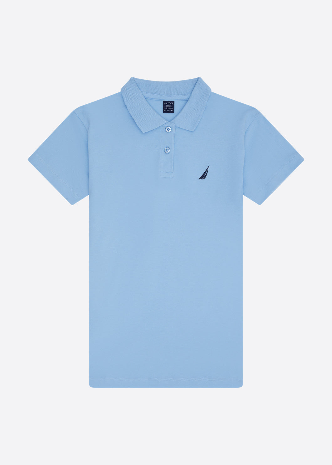 Millie Polo Shirt - Pale Blue