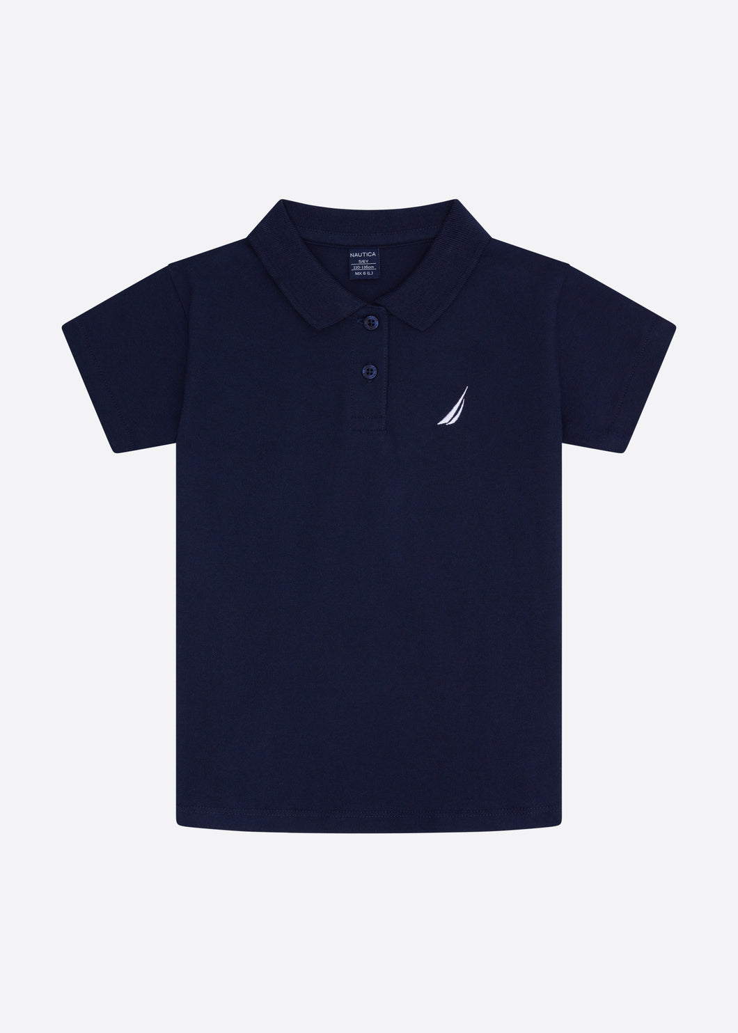 Millie Polo Shirt (Junior) - Dark Navy