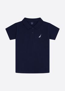 Millie Polo Shirt (Infant) - Dark Navy