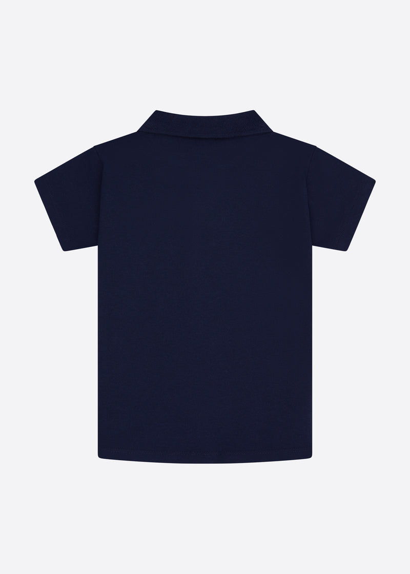 Millie Polo Shirt (Junior) - Dark Navy