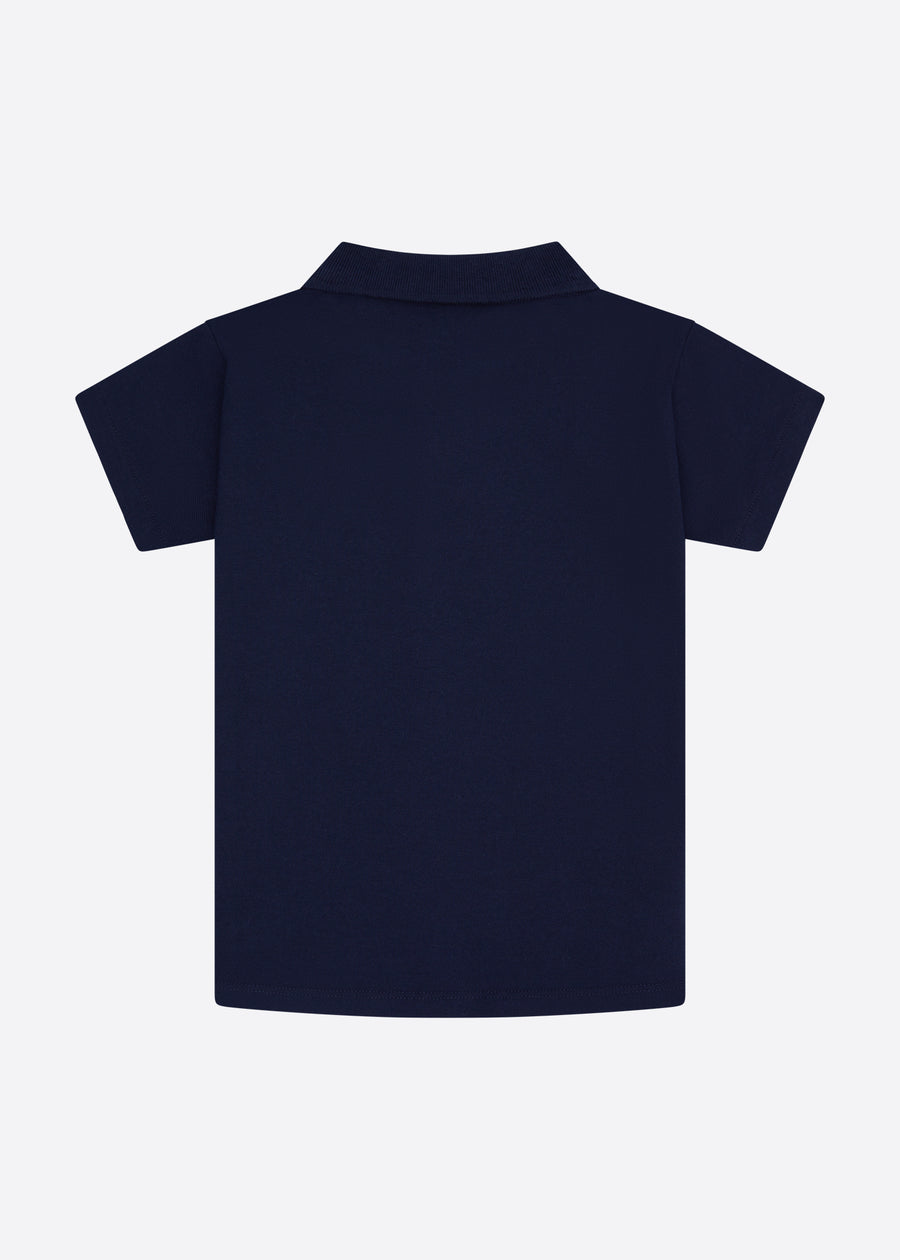 Millie Polo Shirt (Junior) - Dark Navy