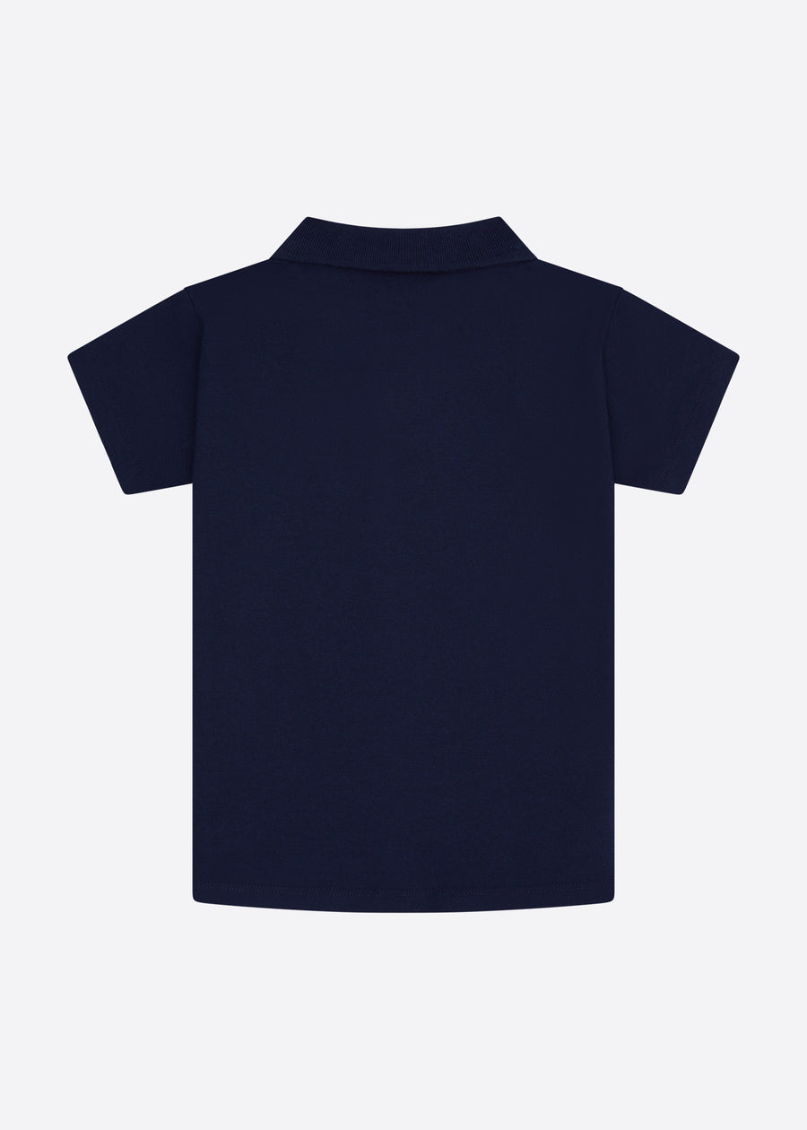 Millie Polo Shirt (Infant) - Dark Navy