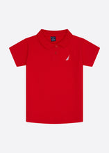 Load image into Gallery viewer, Millie Polo Shirt (Infant) - True Red