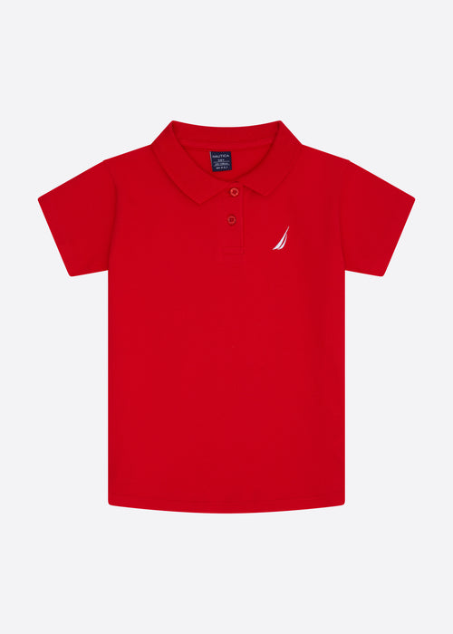 Millie Polo Shirt (Infant) - True Red