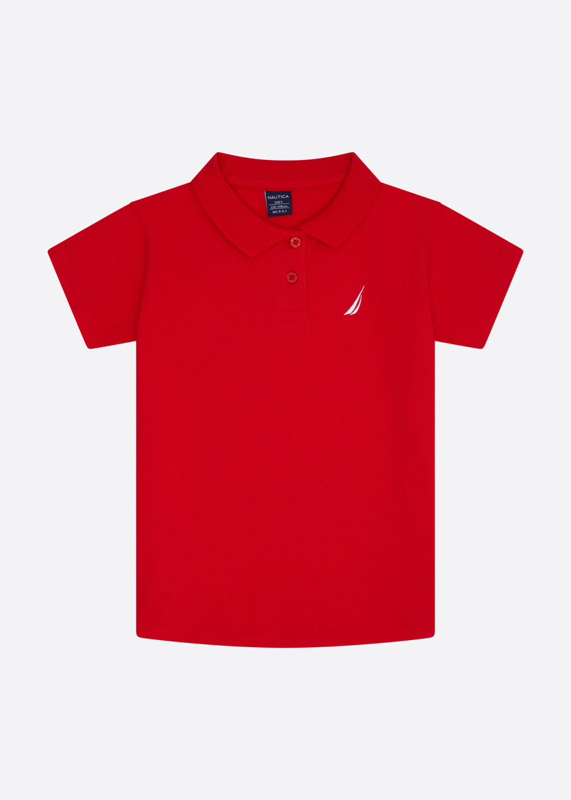 Millie Polo Shirt (Infant) - True Red