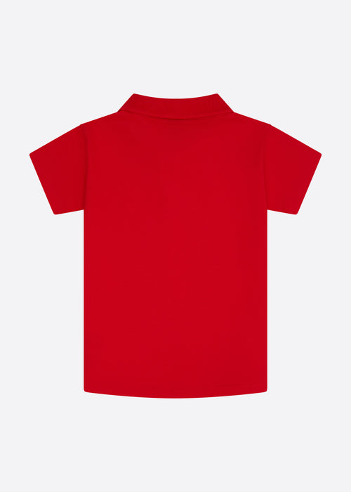 Millie Polo Shirt (Infant) - True Red