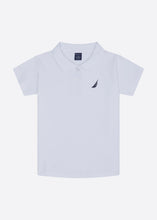Load image into Gallery viewer, Millie Polo Shirt (Infant) - White