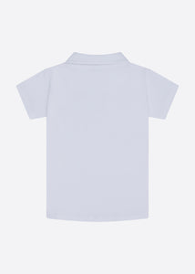 Millie Polo Shirt (Junior) - White