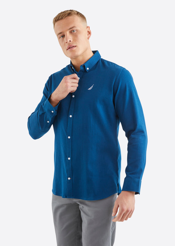 Tidwell LS Shirt - Dark Blue