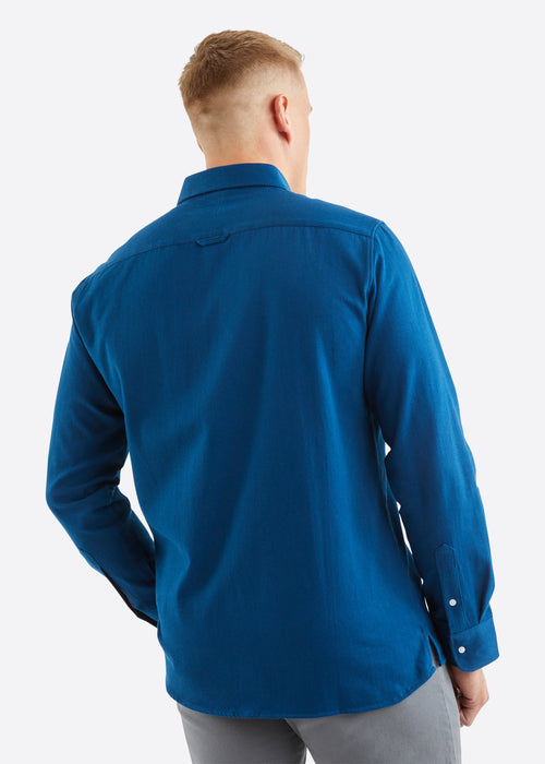 Tidwell LS Shirt - Dark Blue