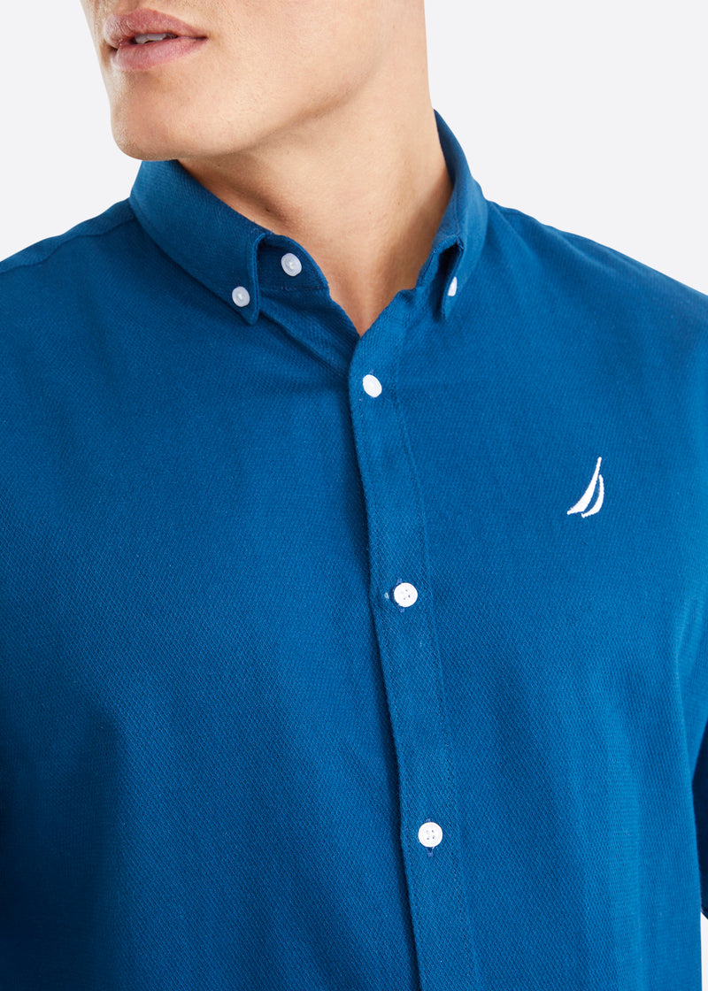 Tidwell LS Shirt - Dark Blue