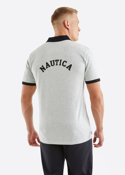 Elgar Polo Shirt - Ecru Marl