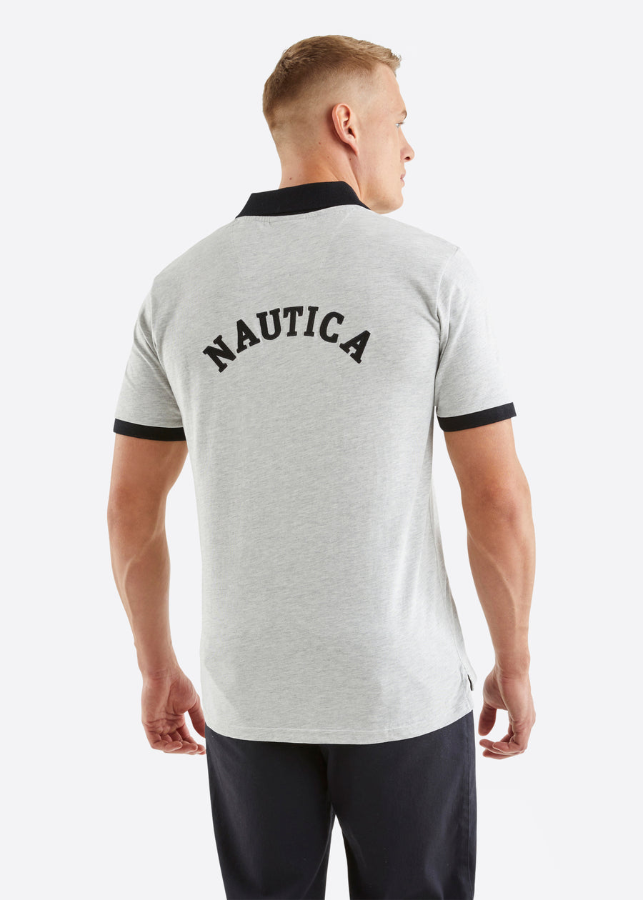 Elgar Polo Shirt - Ecru Marl