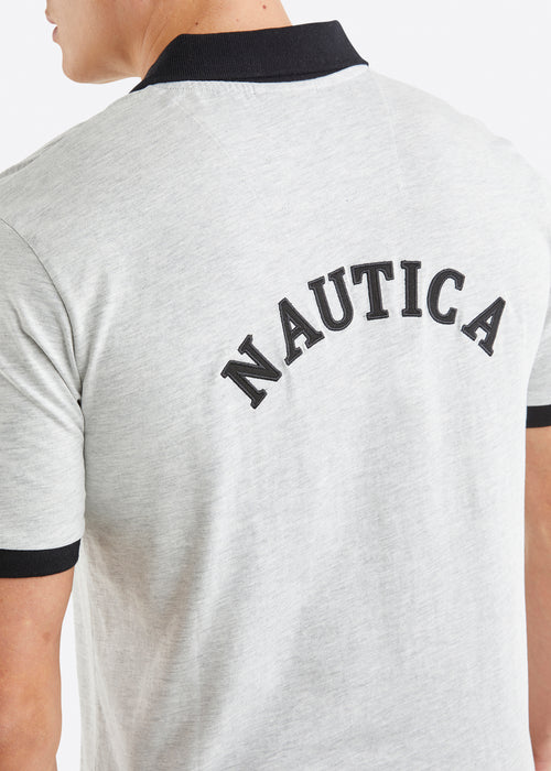 Elgar Polo Shirt - Ecru Marl
