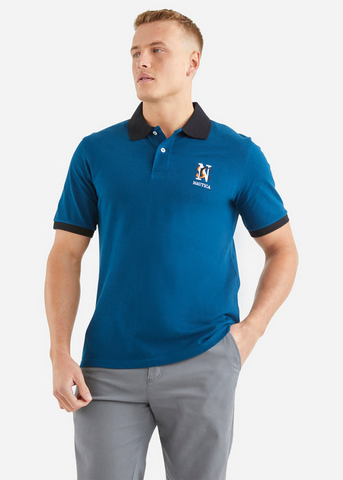 Mitch Polo Shirt - Dark Blue