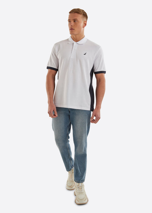 Blaine Polo Shirt - White