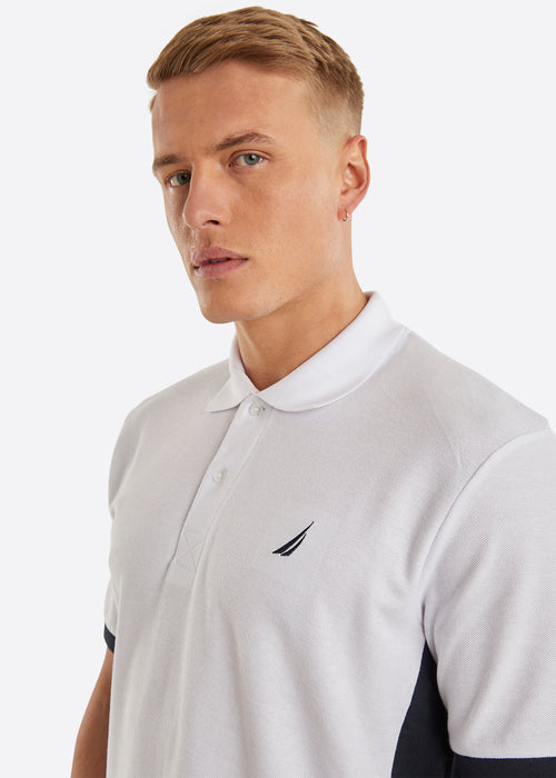 Blaine Polo Shirt - White
