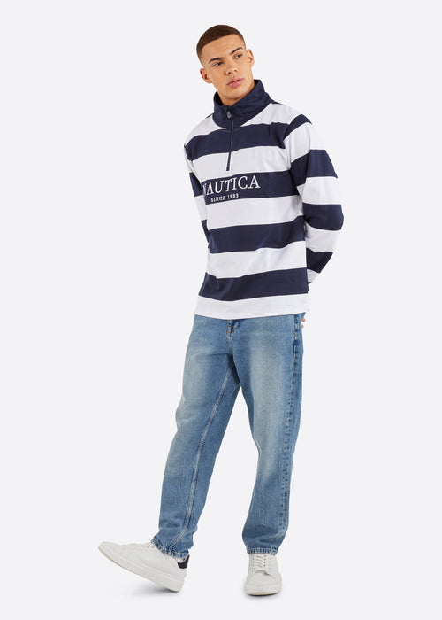 Foxen 1/4 Zip Top - Dark Navy