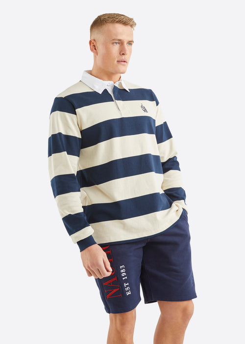 Kern Rugby Shirt - Oatmeal