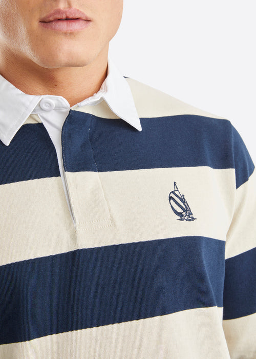Kern Rugby Shirt - Oatmeal