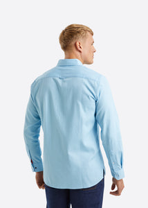 Nautica Tidwell LS Shirt - Sky Blue - Back