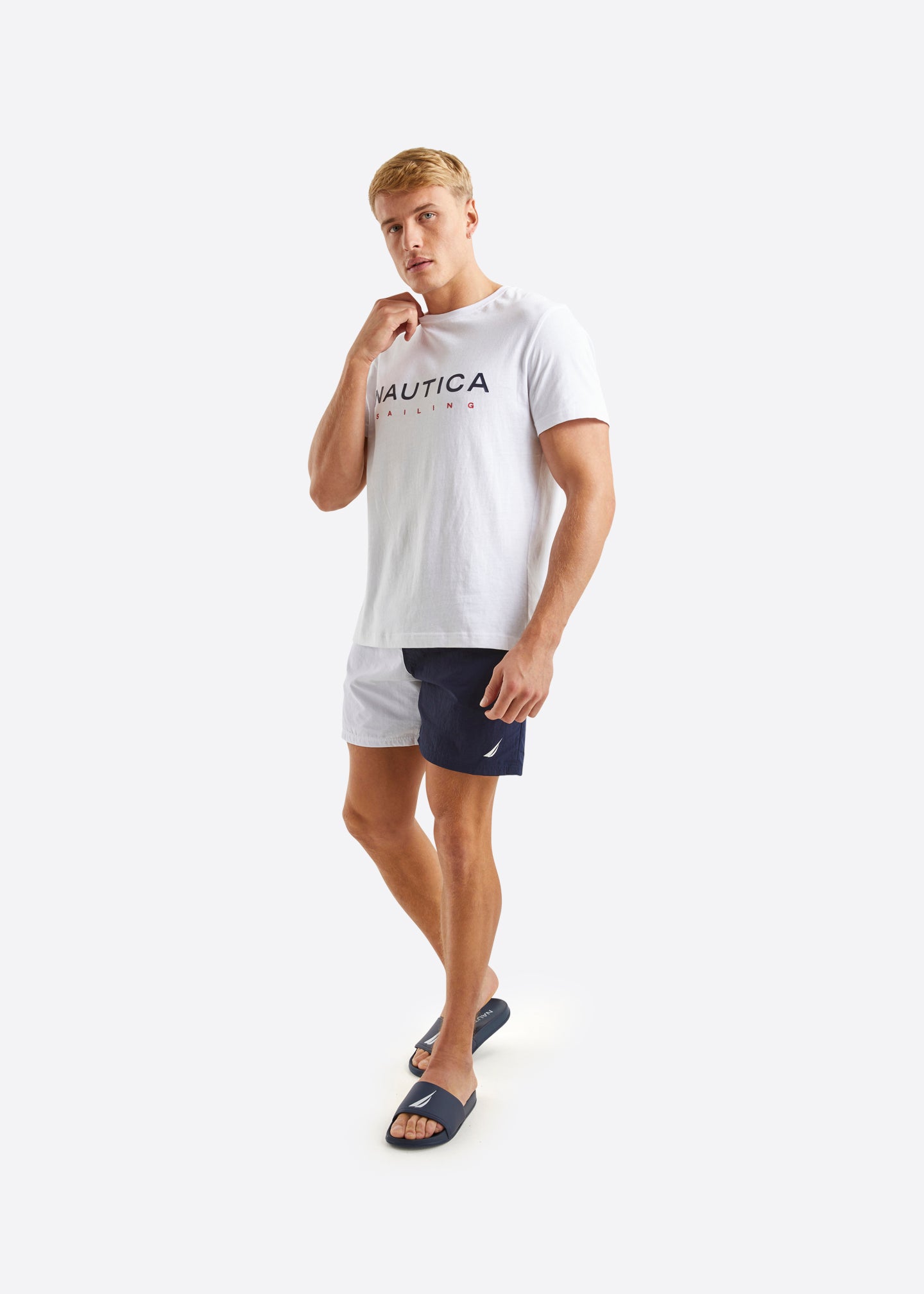 Nautica Henri 6" Swim Short - Dark Navy - Full Body