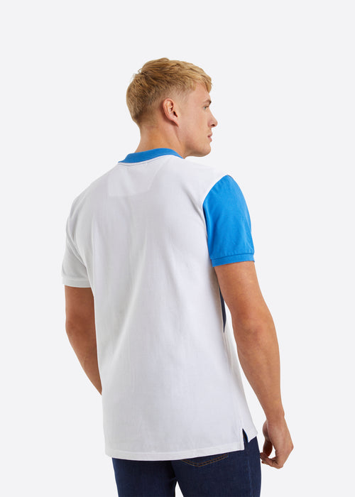 Nautica Buck Polo Shirt - Blue - Back