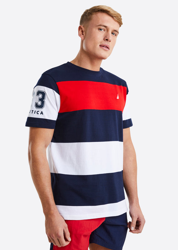 Nautica Chase T-Shirt - Dark Navy - Front