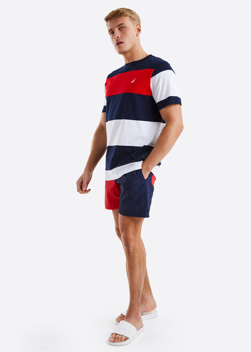 Nautica Chase T-Shirt - Dark Navy - Full Body